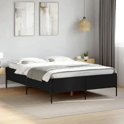 Produktbild von Bettgestell ohne Matratze in Schwarz 120x200 cm