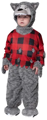 Baby-Werwolf-Kostüm, Wolf-Jumpsuit, 12-18 Monate, Halloween
