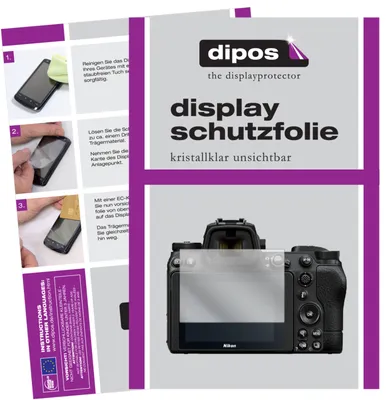 Produktbild von 6x Schutzfolie für Nikon Z 7II klar Displayschutzfolie Folie Display Schutz dipos
