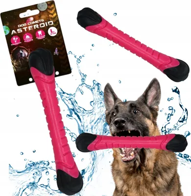 Obrázok produktu pre Dog Comets COME035E, Pes, Tyč, Ružová, Žuvanie, 310 mm, 83 mm