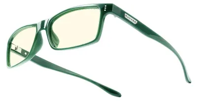 Produktbild von Gunnar Optiks Vertex, Uni, Rechteck, Klassisch, Grün, Nylon, Gelb