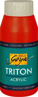 Obrázek produktu pro Kreul Solo Goya Triton Akrylová barva Carmine Red 750 ml 1 ks