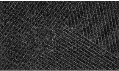 Produktbild von wash+dry Schmutzfangmatte Dune Stripes Dark Grey - 45 x 75 cm