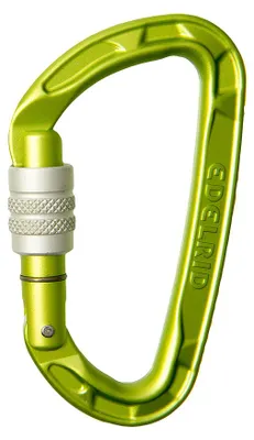 Produktbild von EDELRID Karabiner 717700001380 PURE SCREW grün