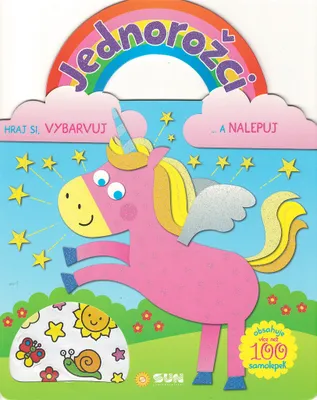 Obrázek produktu pro Jednorožci - Hraj si, vybarvuj a nalepuj