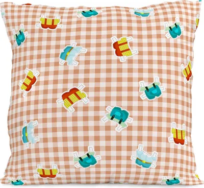 Immagine prodotto di Federa HappyFriday Mr Fox Piggys Vichy colorata 80 x 80 cm