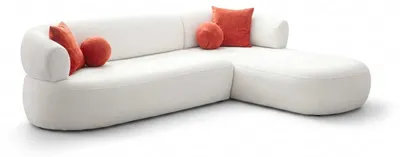Obrázek produktu pro Obývací pokoj: Pohodná rohová sedačka, moderní design a měkké polstrování