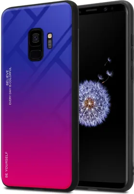 Produktbild von Cadorabo Hülle für Samsung Galaxy S9 Schutz Hülle in Schwarz Handyhülle TPU Etui Cover Case Tempered Glas