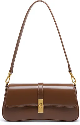Produktbild von INF Stilvolle Underarm Baguette Tasche für Damen Kaffee