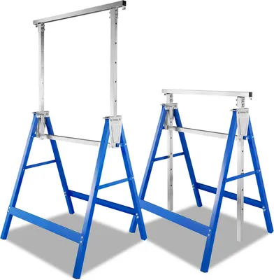 Produktbild von TolleTour 2x Gerüstbock Arbeitsbock 7-fach höhenverstellbar Klappbock Metallbock 200kg
