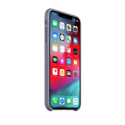 Produktbild von Apple iPhone Xs Max Case - Silikónové - Mäkké puzdro, zadný kryt - Sivé
