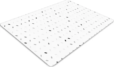 Produktbild von Stuhlunterlage Bürostuhlunterlage 120 cm x 90 cm Bodenmatte Bürostuhlunterlage - Symmetrisches Muster