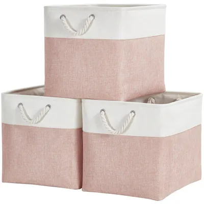 Produktbild von Aufbewahrungsbox 33 x 38 x 33 cm - Aufbewahrungsbox mit Deckel - Aufbewahrungsbox aus Karton - Aufbewahrungskorb - Faltbare Aufbewahrungsbox - Langlebiges EVA-Material