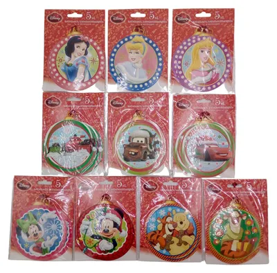 Image de Disney 5 cartes de Noël avec enveloppes cartes cadeaux cartes de vœux set de cartes