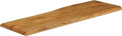 Obrázek produktu pro vidaXL Stolová deska se stromovou hranou 140x40x3,8 cm z masivního mangového dřeva