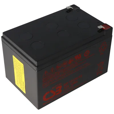 Zdjęcie produktu dla Akumulator pasujący do akumulatora zastępczego APC nr 4 APC-RBC4, CSB SCD4 Akumulator zastępczy pasujący do APC RBC4 o napięciu 12 V i pojemności 12 Ah