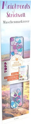 Produktbild von Der kleine Strickladen - Maighreads Maschenmarkierer. Mit Strickanleitung für eine Mütze und Handstulpen