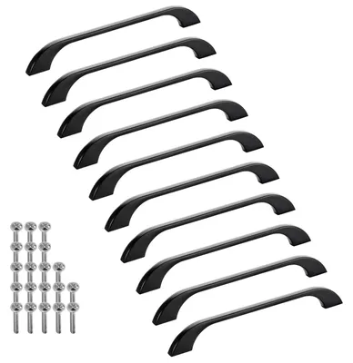 Produktbild von SOTECH Möbelgriff BLACKLINE XIII Schrankgriff – Bohrabstand 160 mm, schwarz matt (10 Stück)