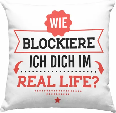 Produktbild von Trendation -  Deko-Kissen mit Füllung 40x40 mit Sprüchen Lustiger Spruch Deko-Kissen mit Füllung 40x40 für Kollege Kollegin Freundin Geschenkidee (Grau)