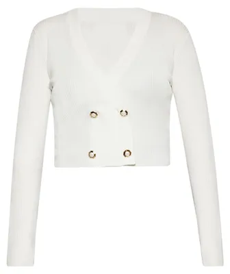 Produktbild von MALUBA Damen Cardigan - Weiß, XL