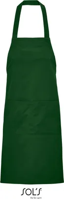 Produktbild von SOLs 03569 | Latzschürze, Gamma Unisex Apron, 90 x 75 cm - Farbe: Bottle Green - Größe: 90 x 75 cm