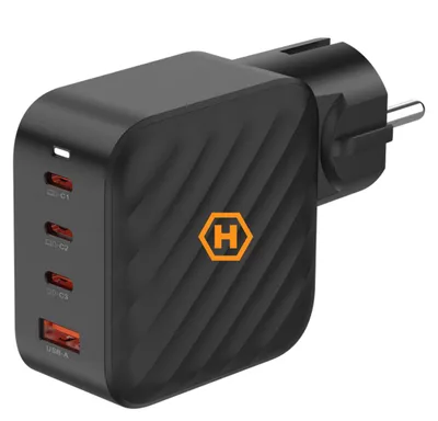 Zdjęcie produktu dla Ładowarka Hammer RapidCharge 100W PD USB-C/USB-A