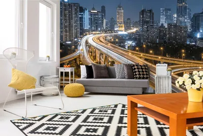 Produktbild von Vlies Fototapete SHENZEN-STADTBILD 375 x 250 cm (inkl. Kleister) - Vlies Tapete, Wandtapete, Wandbilder - Tapete für Wohnzimmer Schlafzimmer, Büro, Küche - Montagefertig