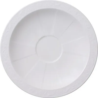 Produktbild von Multipack Villeroy & Boch White Pearl Kaffee-/Teeuntertasse - 6 Stück