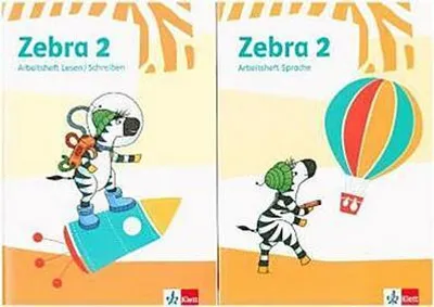 Produktbild von Zebra 2. Paket: Arbeitsheft Lesen/Schreiben/Arbeitsheft Sprache
