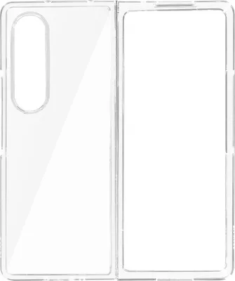 Zdjęcie produktu dla Avizar, silikonowe etui do Galaxy Z Fold4 5G ze wzmocnionymi rogami, przezroczyste