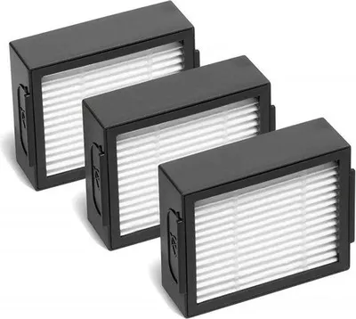 Image de Pour iRobot i7 / i7+ / E5 / E6, lot de 3 filtres cylindriques