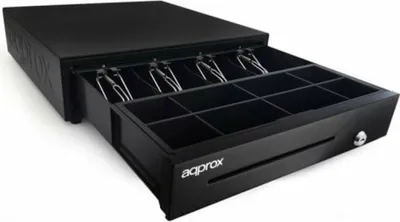 Obrázek produktu pro Approx appCASH01USB, Elektronická zásuvka na peníze, Černá, DC, 12 V, 410 mm, 420 mm
