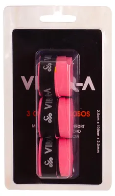 Immagine prodotto di Blister 3 Overgrip Smoth Pro Vibor-a Rosa ÚNICA