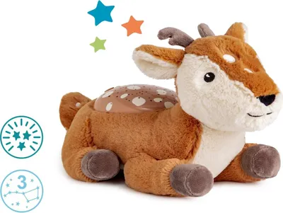 Zdjęcie produktu dla Pluszowy Projektor Dla Dzieci - Sarenka - Przyjaciel Do Snu - Cloud B® Twilight Buddies™