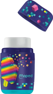 Image de Maped 49223 Maped Combinaison gomme-crayon PIXEL PARTY
