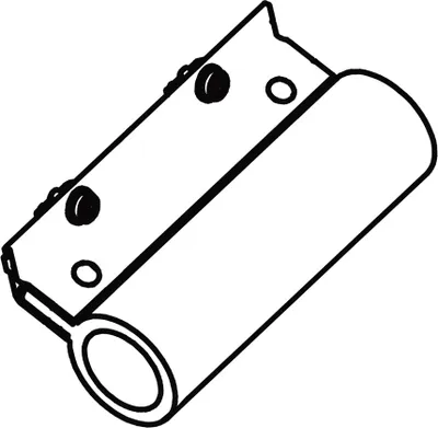 Produktbild von Zarges Stoßschutz für Plattformtreppen 1000mm