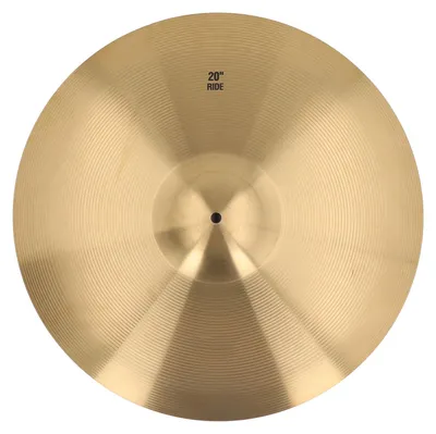 Image de Cymbale crash, son cristallin, cymbale jazz en laiton pour les mélomanes professionnels, 20 pouces