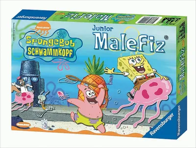 Produktbild von Ravensburger 26356 - SpongeBob: Junior-Malefiz Spiel