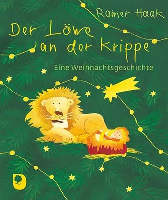 Image de Le lion près de la crèche
