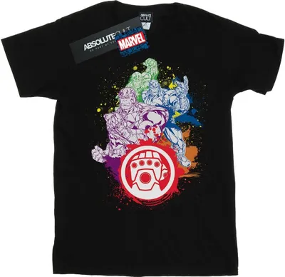Produktbild von Marvel - "Thanos Snap" T-Shirt für Herren BI43465 (S) (Schwarz)