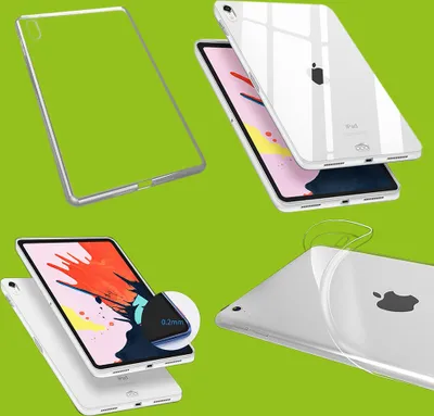 Image de Housse silicone ultra fine ou X-Line TPU Housse pour de nombreuses tablettes Sac Nouveau, Couleur:TPU Housse fine transparente, Marque du périphérique:Lenovo, Modèles de tablette:Tab P11 Pro 2. Gen 11.2 pouces