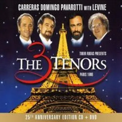 Produktbild von Carreras, Domingo, Pavarotti (The 3 Tenors) - Paris Juli 1998 (25th Anniversary Edition mit DVD)