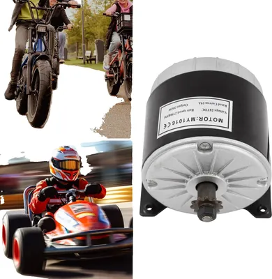 Immagine prodotto di Motore a spazzole CC, 24 V, 350 W, 2700 giri/min, ghisa, 11 marce