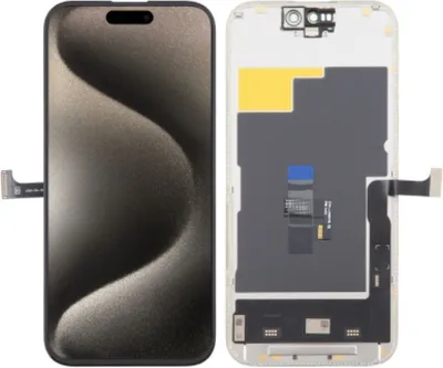 Zdjęcie produktu dla WYŚWIETLACZ EKRAN LCD DOTYK DO Apple iPhone 15 Pro SOFT OLED 120Hz
