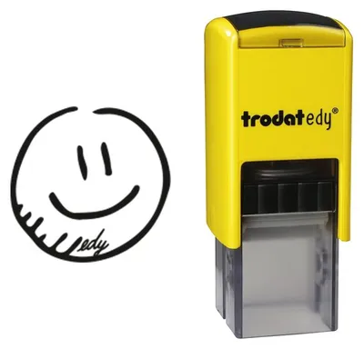 Immagine prodotto di trodat Motivstempel Printy Zitronen gelb "Smiley" 4922
