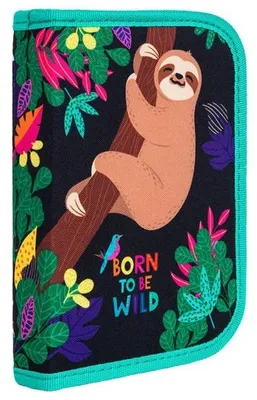 Zdjęcie produktu dla Piórnik 1-komorowy bez wyposażenia CP Colorino Clipper Wildki