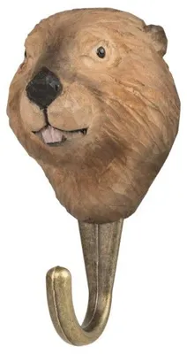 Immagine prodotto di Gancio decorativo a forma di castoro, collezione "Wildlife Garden"