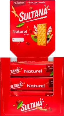 Produktbild von Sultana - Sultana Fruchtkekse Naturel 3er-Pack, 43 g