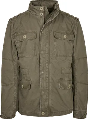 Produktbild von Build Your Brandit 3116 | Herren Feldjacke, Britannia Jacket, im Used Look - Farbe: Olive - Größe: S