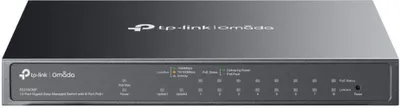 Productafbeelding van TP-Link ES210GMP(UN) TP-Link Omada Switch, 8x GE, ES210GMP, 8-poorts PoE+ switch